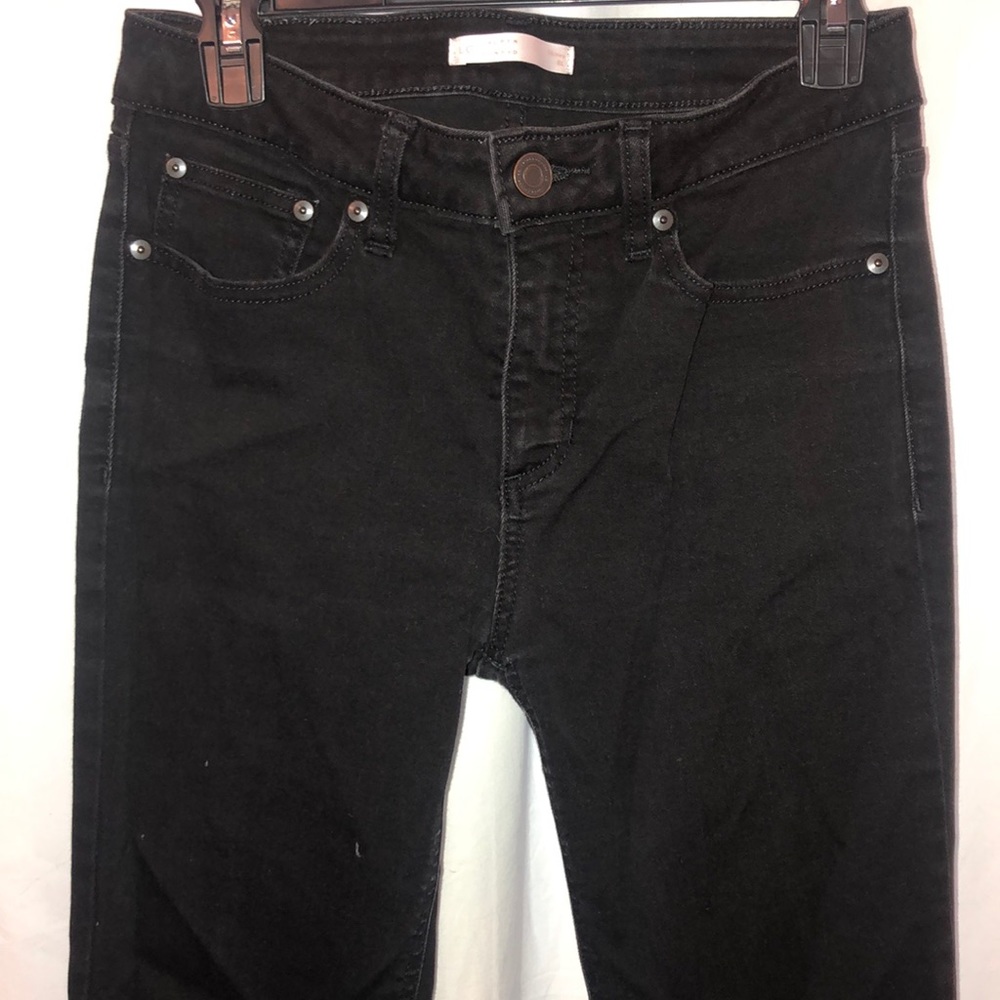 LC Black Mid-Rise Skinny Jeans